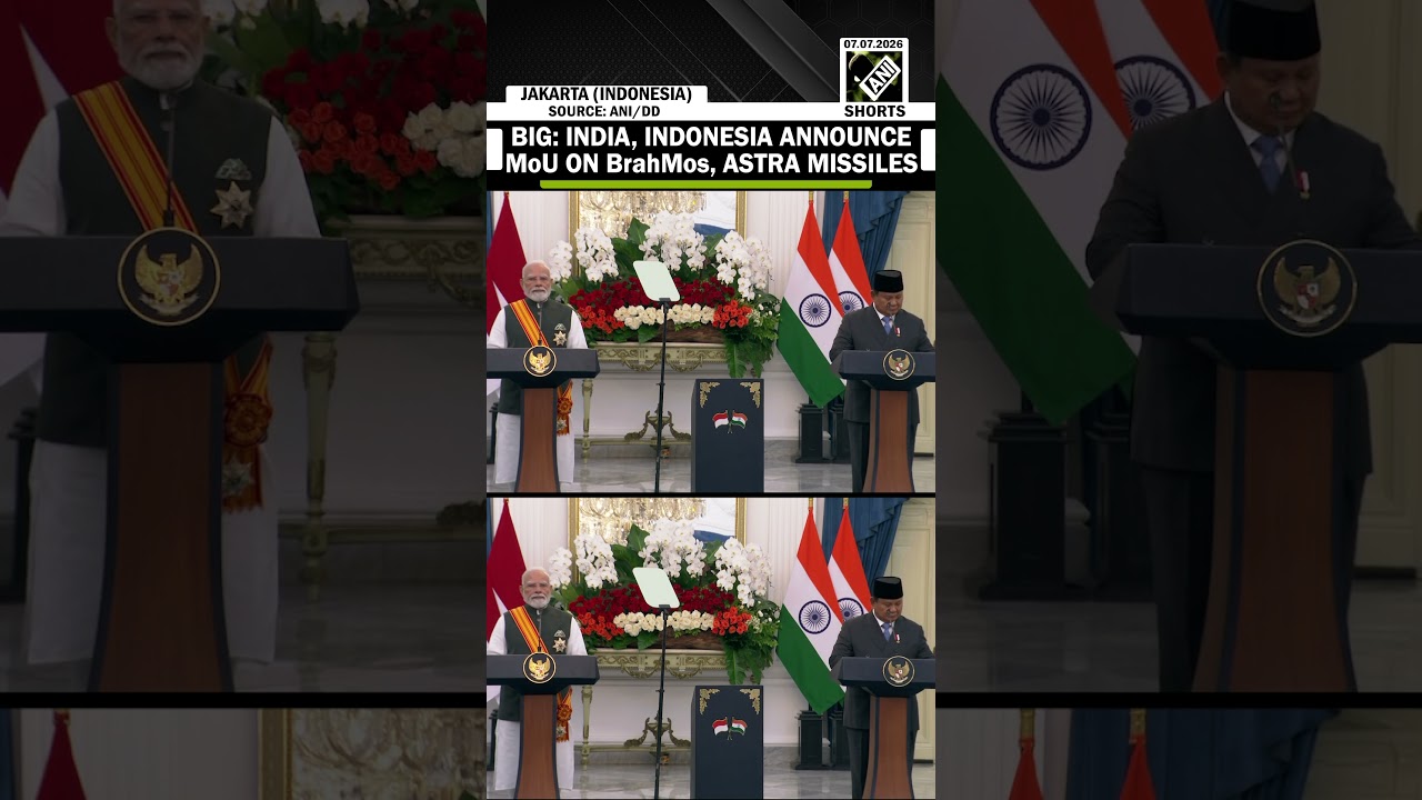 BIG BREAKING: India, Indonesia announce MoU on BrahMos and Astra missiles
