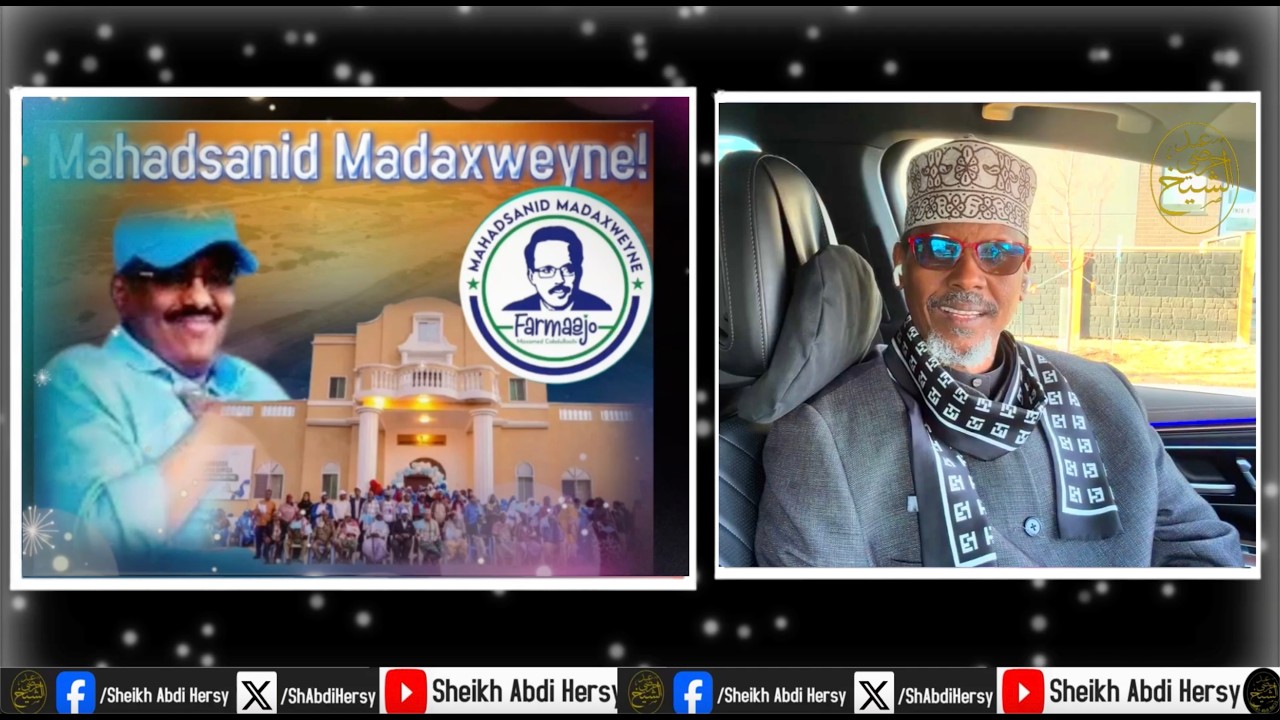 Miradhalka Mashruucii Mahadsanid Madaxweyne!