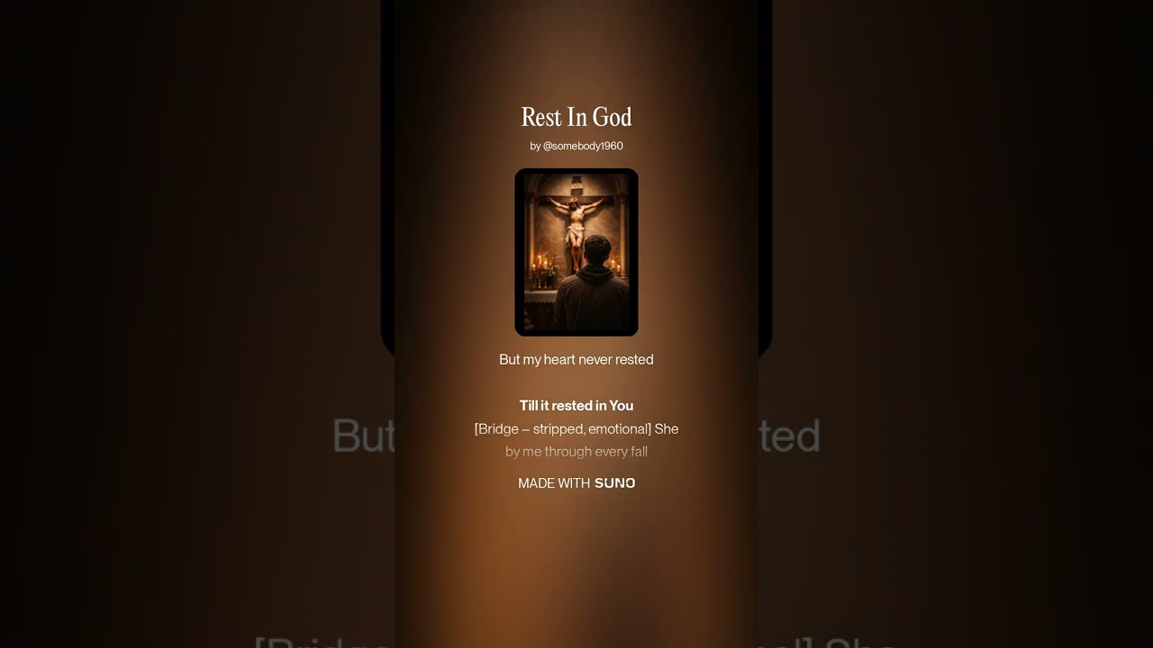 Rest In God