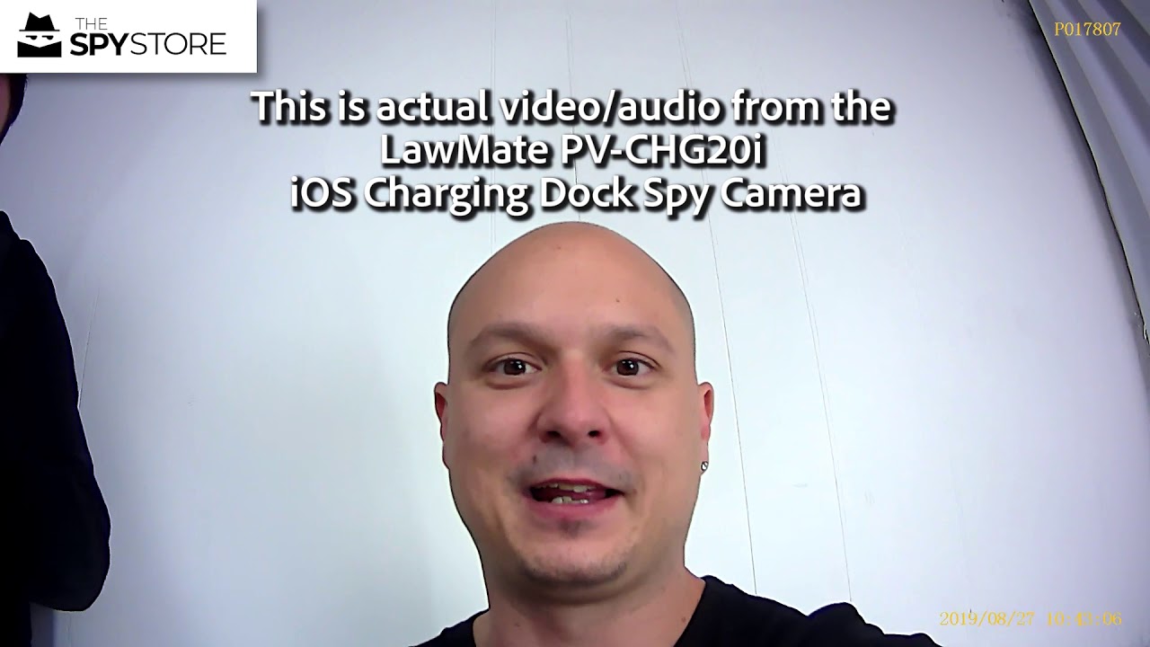 Lawmate Android/iOS Charging Dock Spy Camera - Setup & Features