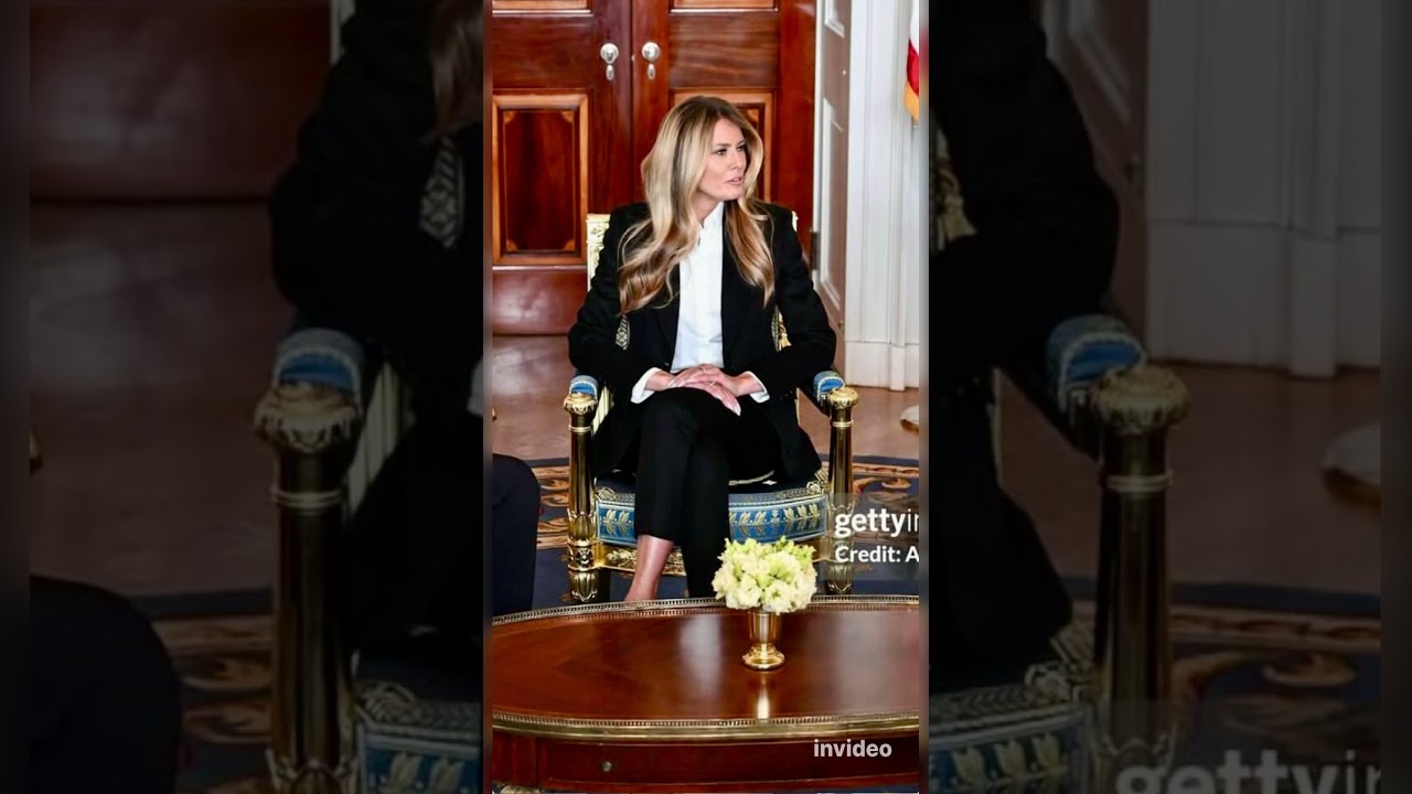 Весь мир не может оторвать глаз от первой леди Меланьи Трамп. #shorts #melania #trump #мода #donald