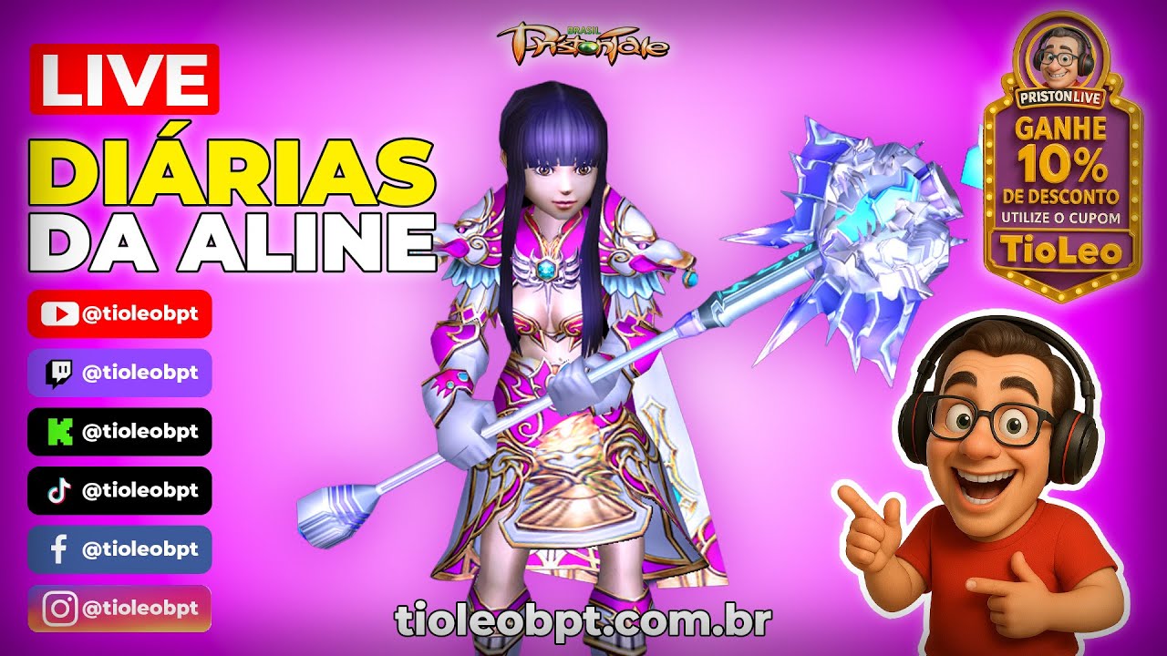 #721 - [AWELL] JOGANDO - TIOLEO NO PRISTON TALE BRASIL BPT - 07-03-25 !TC !TIOCOINS