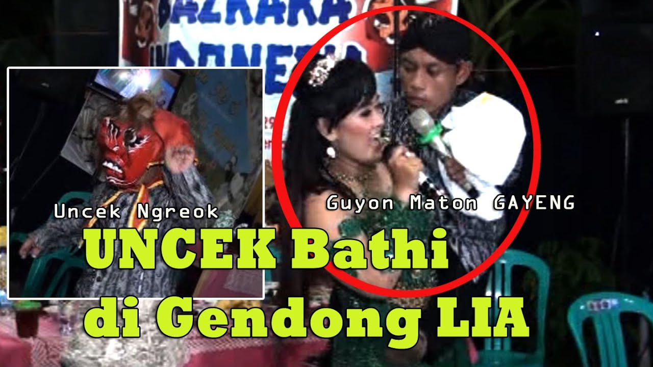 GUYON MATON GAYENG  UNCEK di Gendong LIA