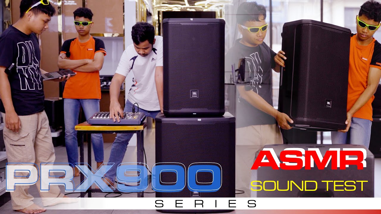 VERY DEEP BASS! JBL PRX900 SERIES SOUND TEST!