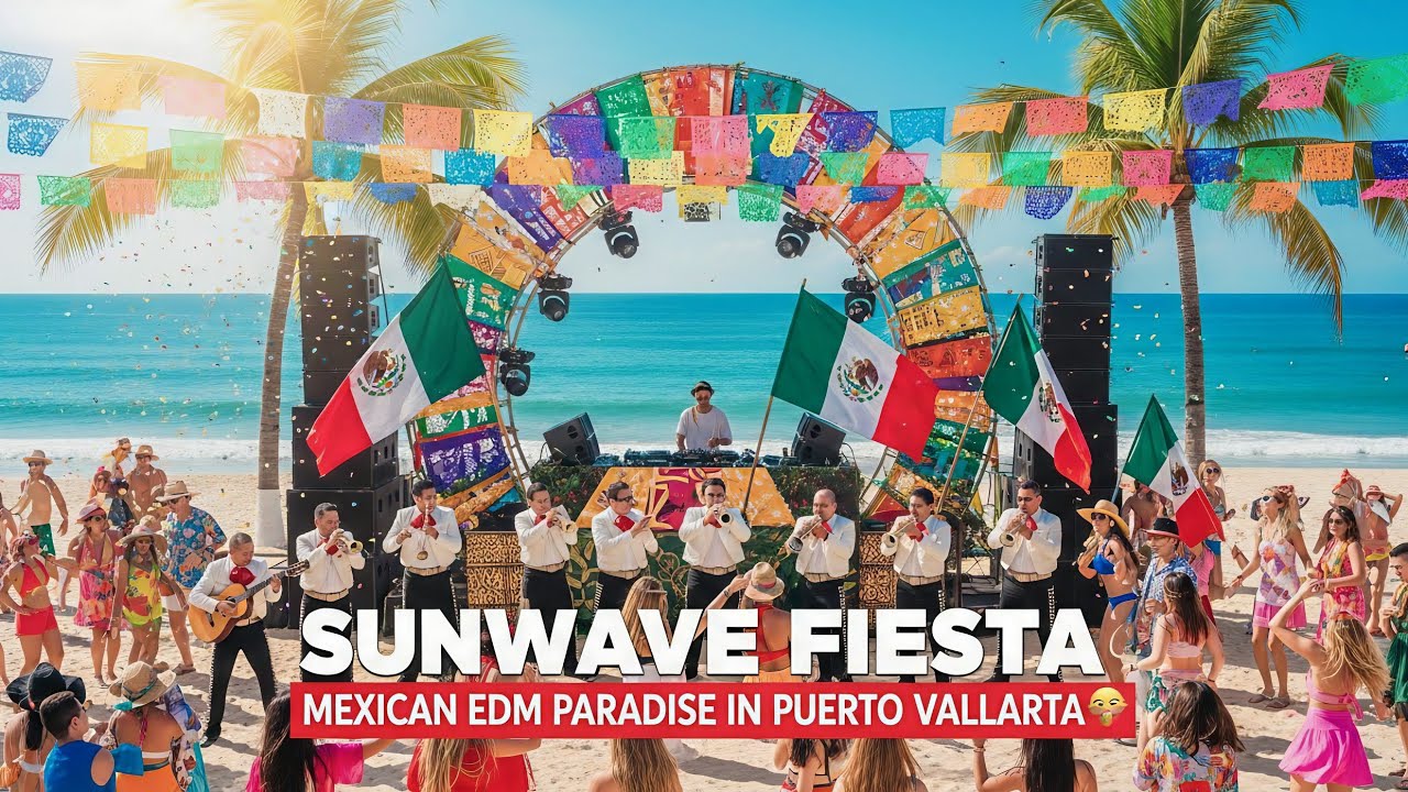 Sunwave Fiesta | Mexican EDM Paradise in Puerto Vallarta 🌴🎶