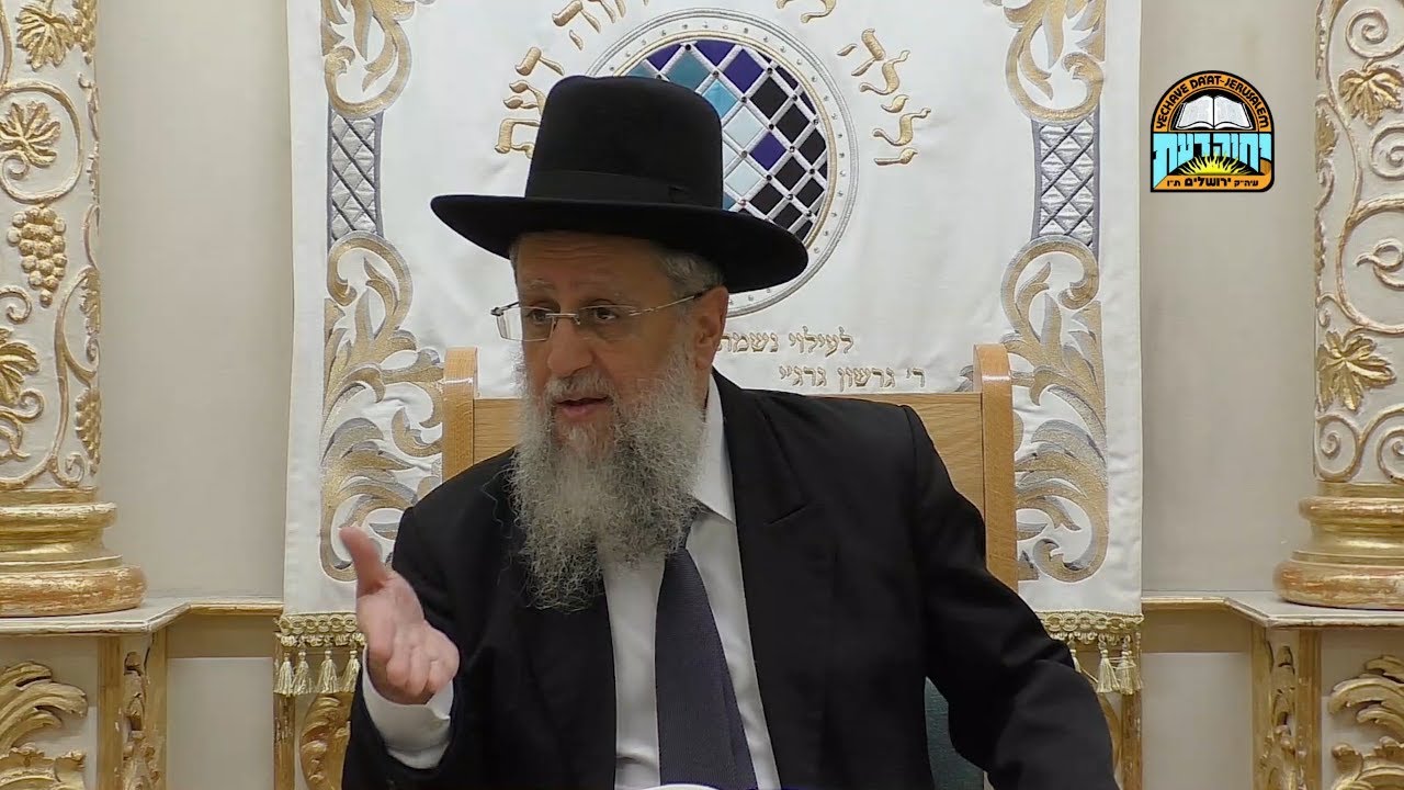 הרב דוד יוסף – חימום תבשיל יבש עם מיעוט רוטב על הפלאטה בשבת
