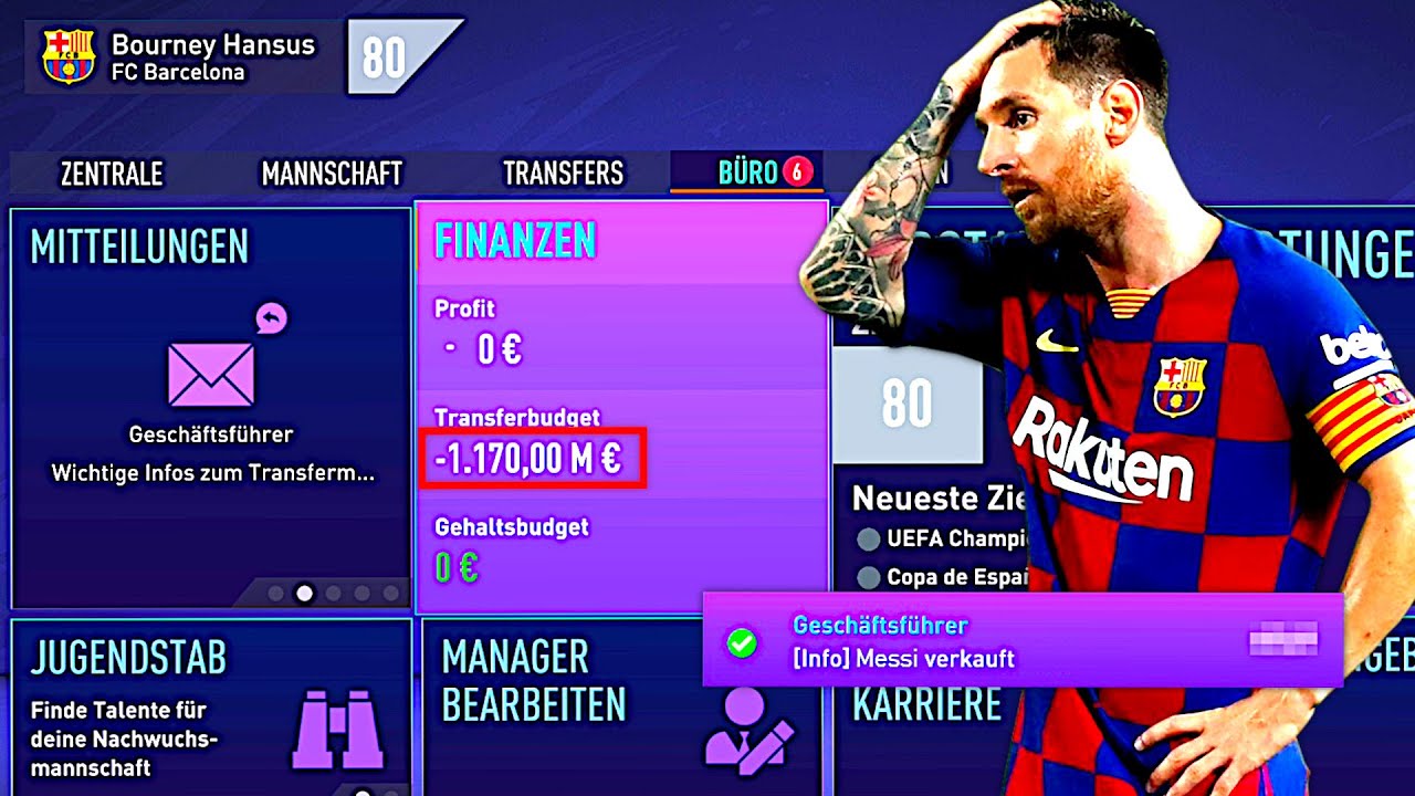 FIFA 21 : DIE 1,17 MILLIARDEN EURO SCHULDEN FC BARCELONA CHALLENGE !!! 🚫💰 Barca Sprint To Glory