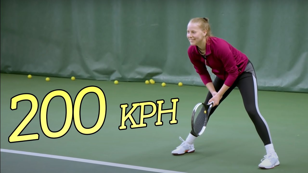 Отбейте профессиональную подачу в теннисе и выиграйте 1000 долларов