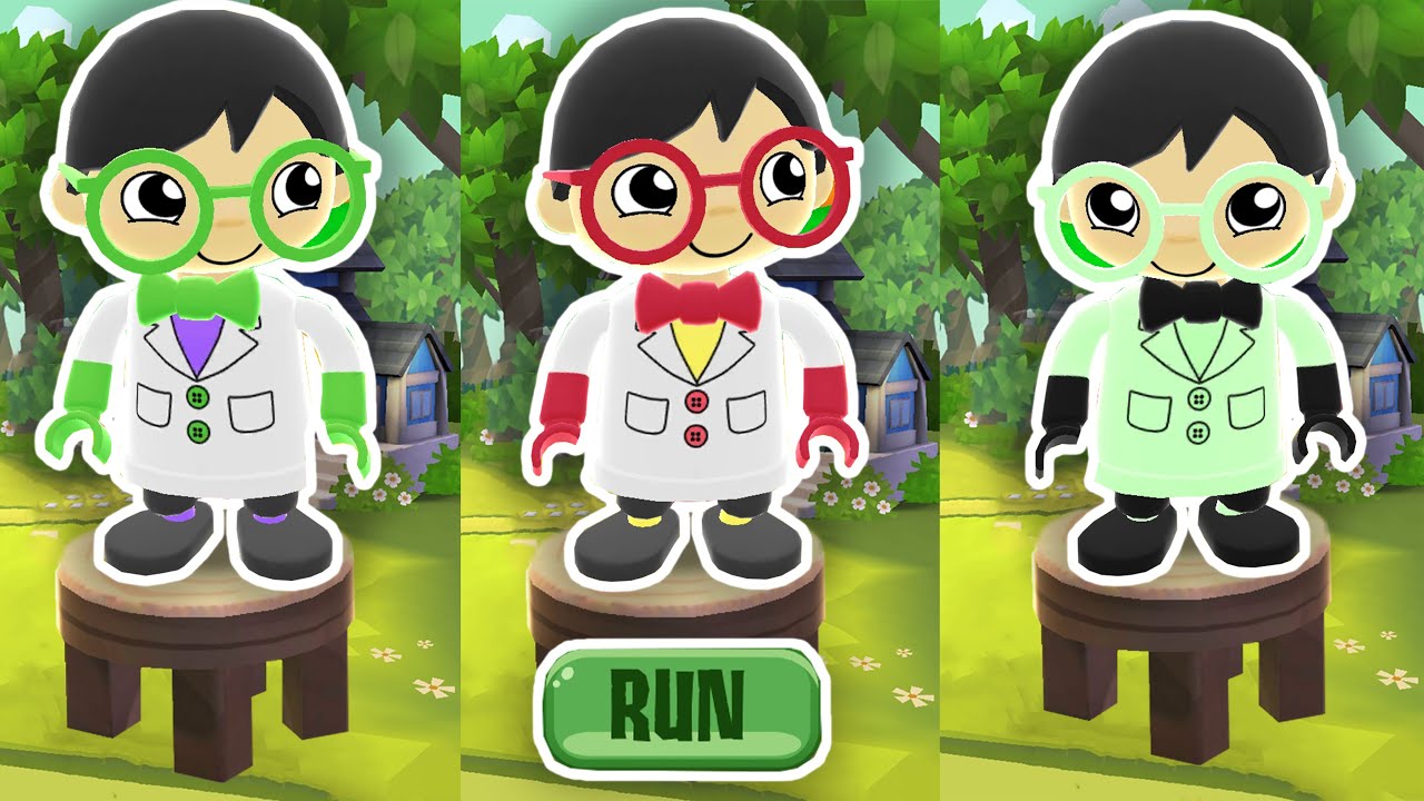 Tag with Ryan - Physicist Ryan vs Zoologist Ryan vs Radiologist Ryan All unlocked