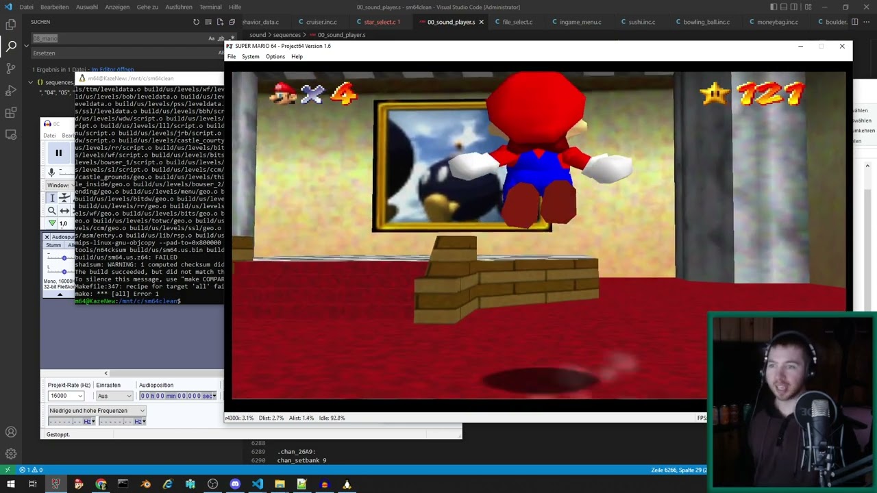 Charles Martinet voiced the Bob Ombs in Mario 64