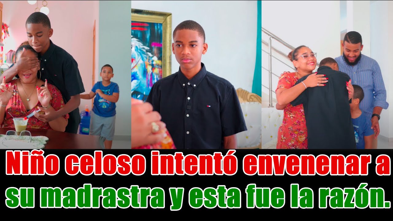 Niño celoso intentó envenenar a su madrastra y esta fue la razón.