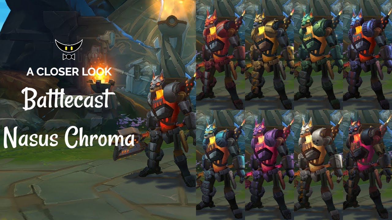 Battlecast Nasus Chromas