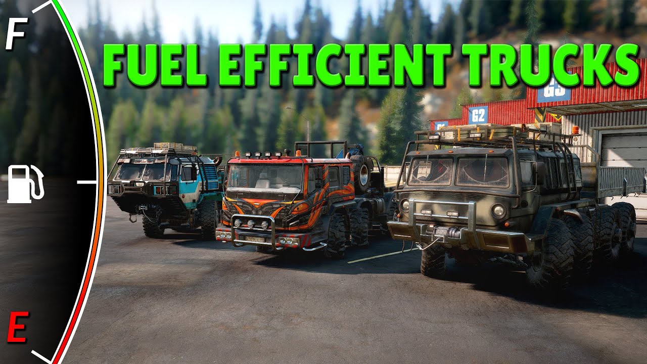 Top 5 Most Fuel Efficient Trucks In Snowrunner