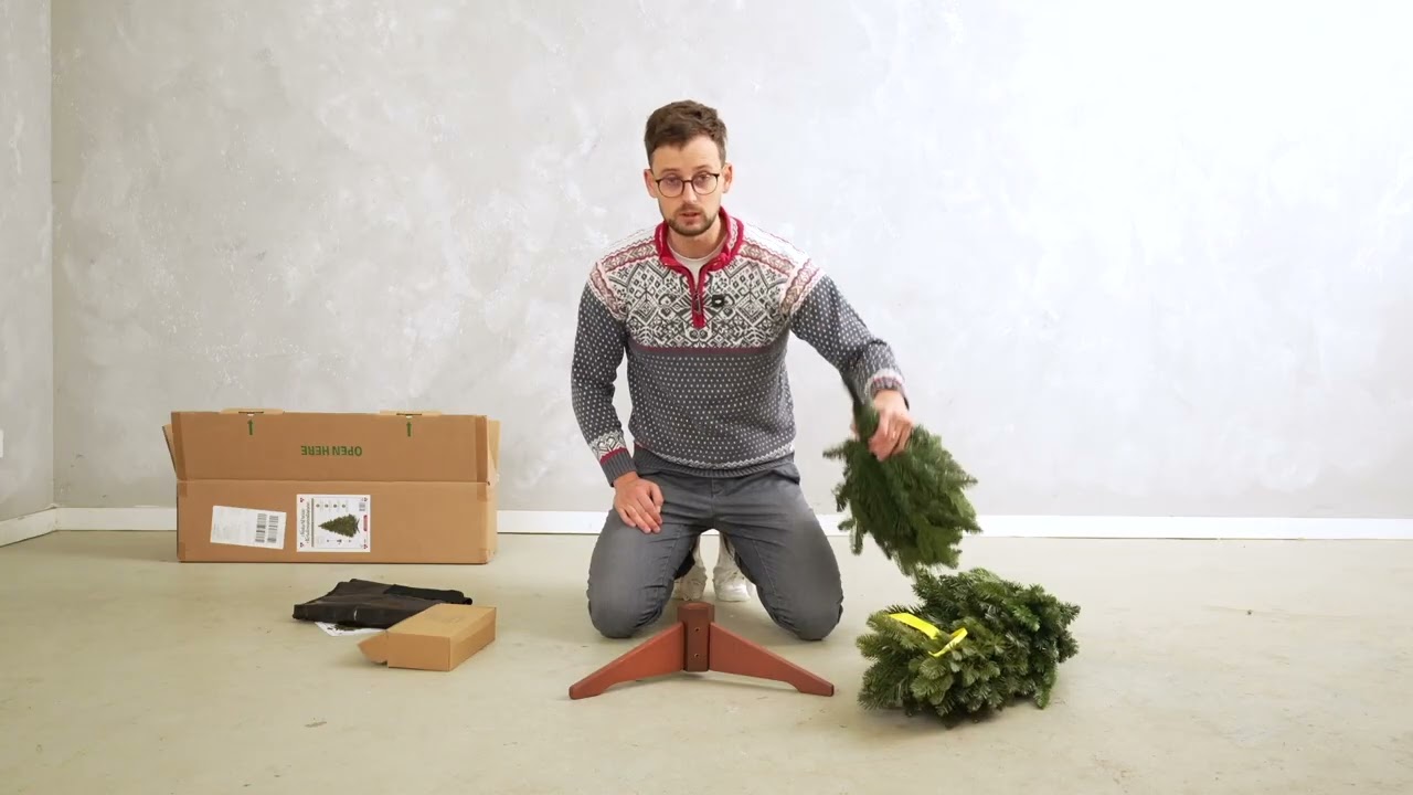 Künstlichen Weihnachtsbaum (90 cm, 120 cm & 150 cm) | Anleitung & Tipps | Pure Living Aufbau
