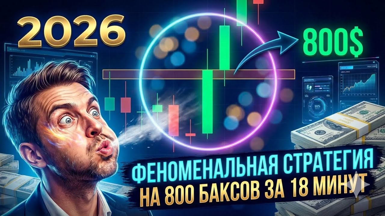 Заработал $800 по этой простой стратегии на 1 минуту | Pocket Option 2026