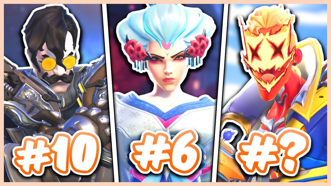 РЕЙТИНГ ОБЛИКОВ КАЖДОГО СЕЗОНА 19 В OVERWATCH 2