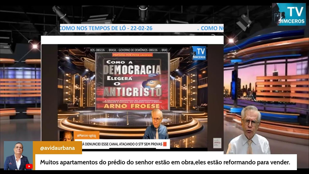 COMO NOS TEMPOS DE LÓ -SODOMA E GOMORRA - 220226