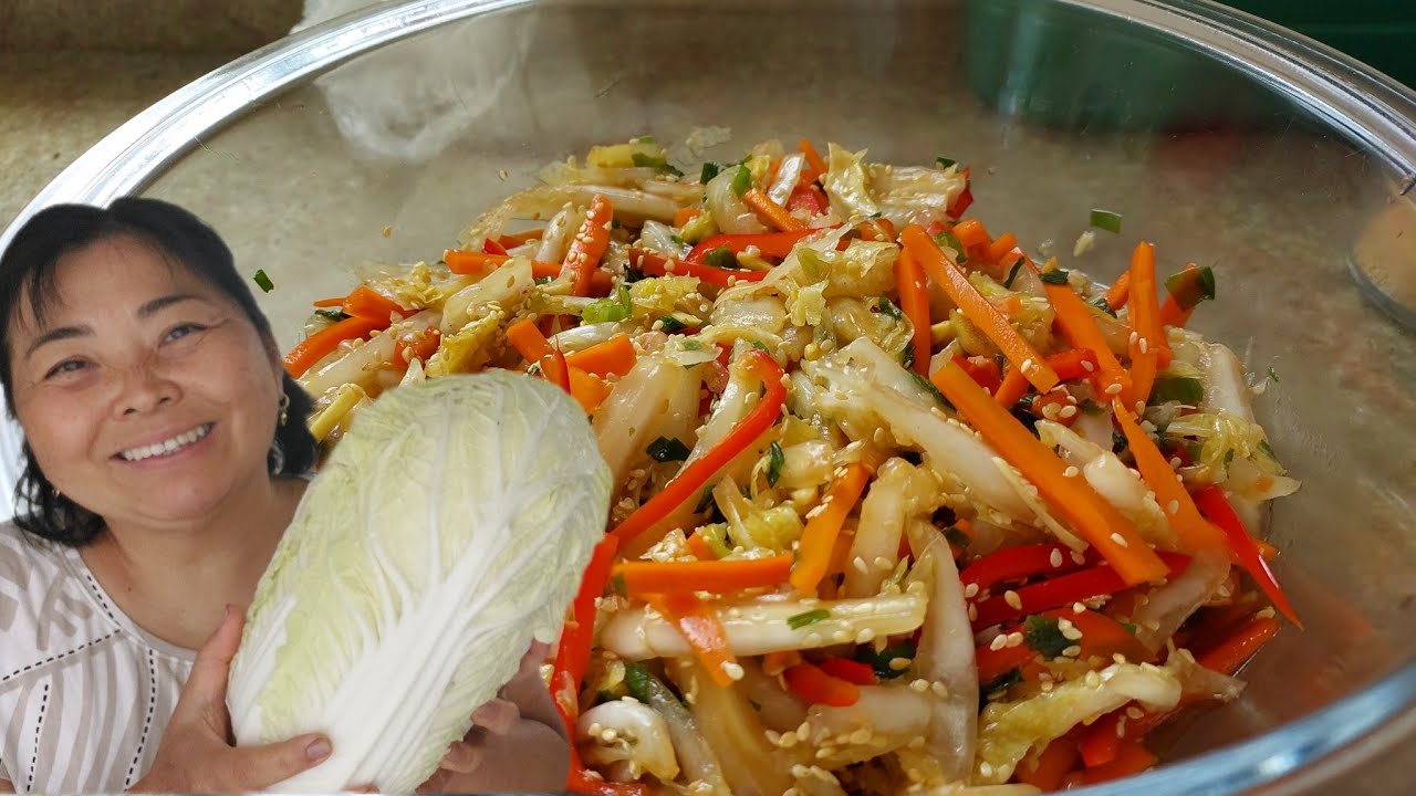 SALADA DE ACELGA ORIENTAL TIPO CONSERVA.