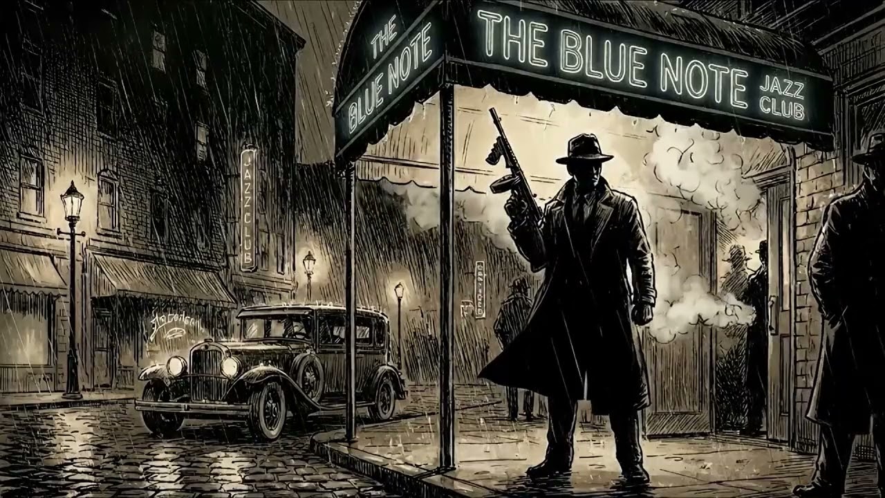 Prohibition Nights 🎷 1920s Noir Jazz | Dark Speakeasy Swing