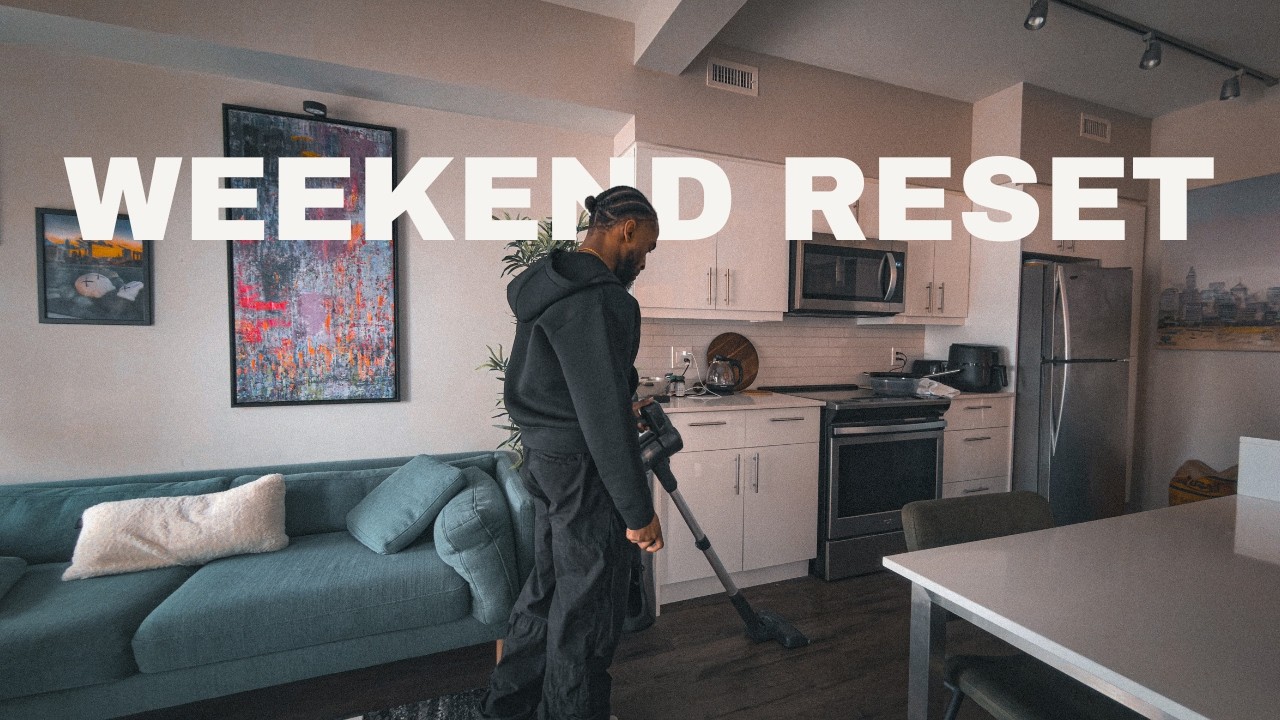 Weekend Reset in my Apartment | Living alone in my 20s