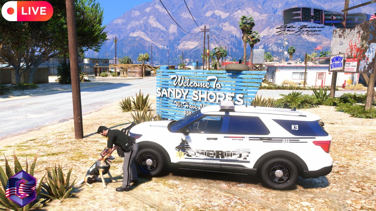 Everyday Heroes Roleplay Live🔴| K9 Run | FiveM | GTA 5