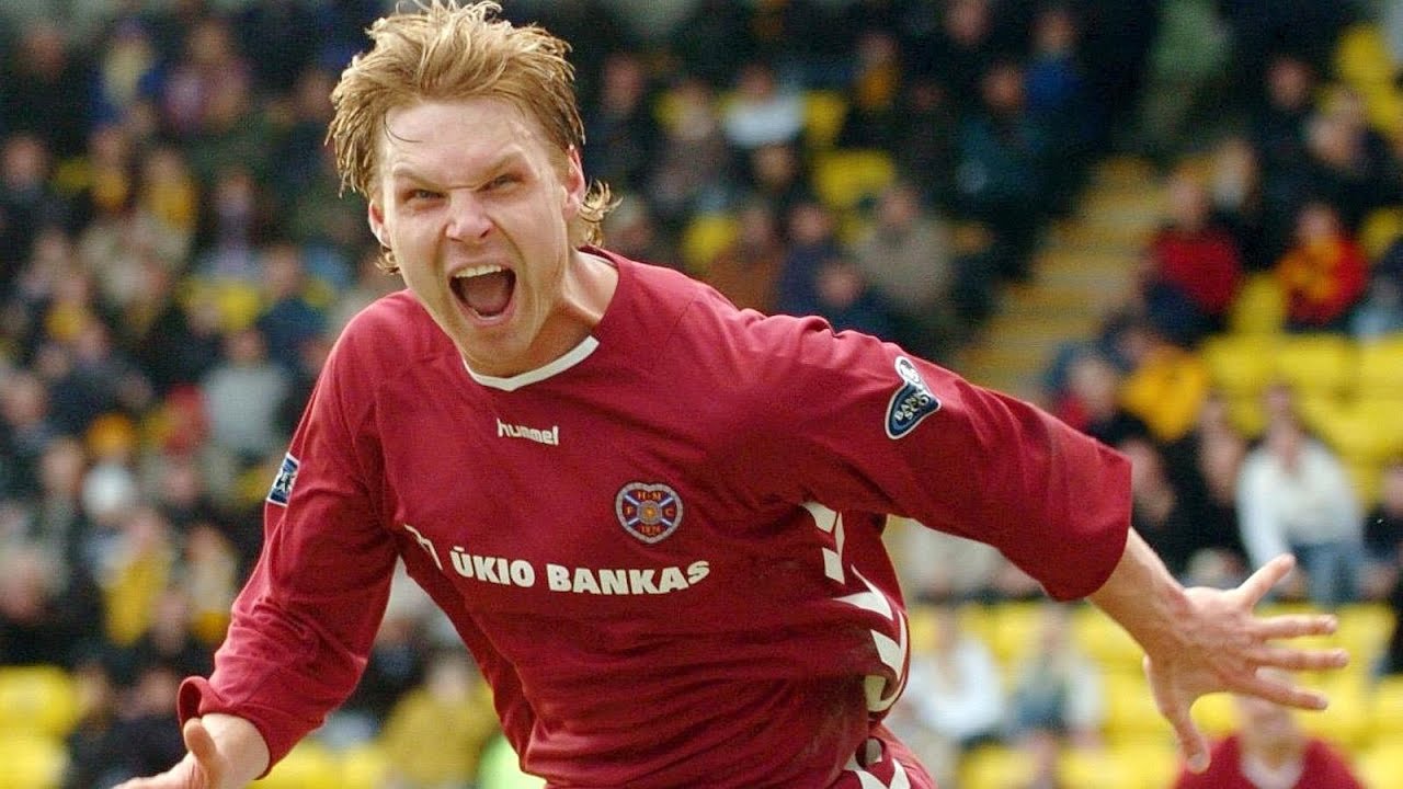 Edgaras Jankauskas - Heart Of Midlothian F.C - Player Flashback