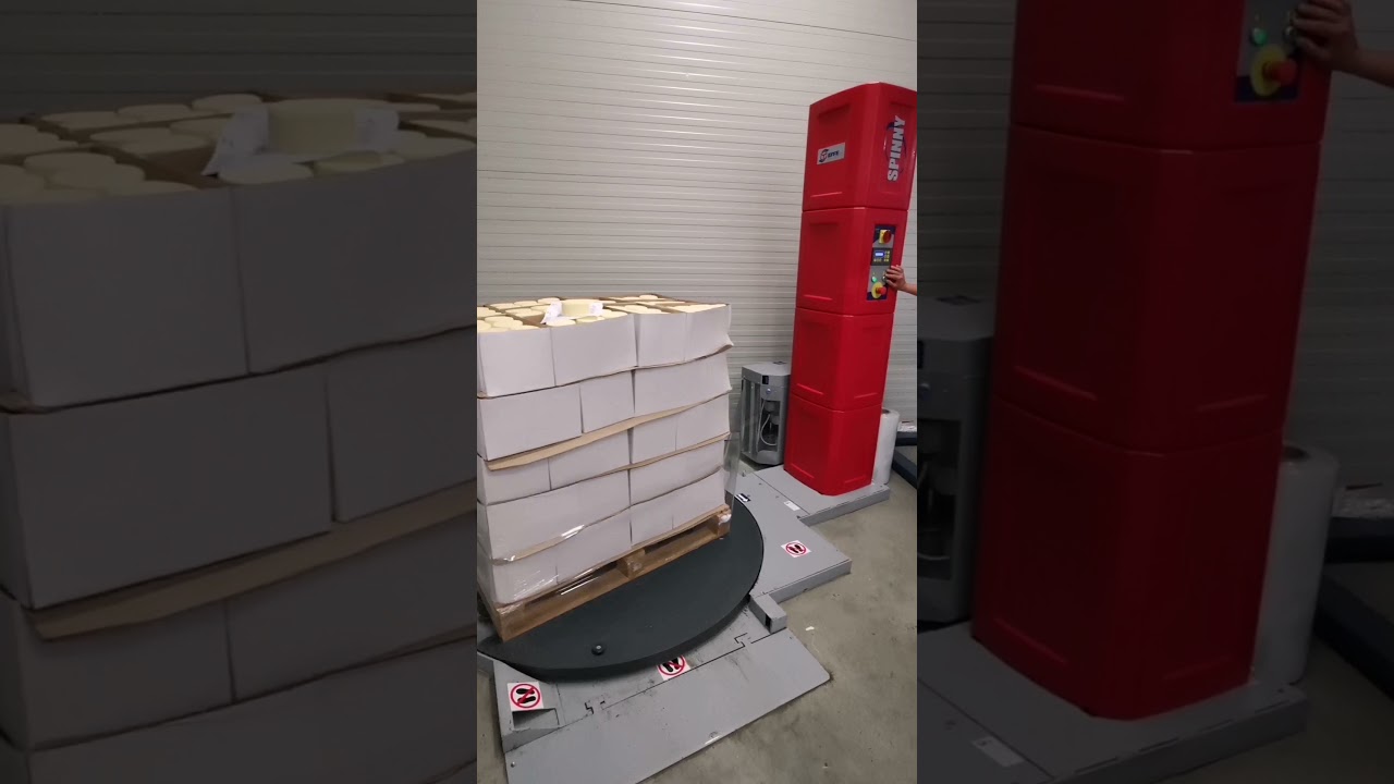 Masina de infoliat paleti Spinny S300-TP