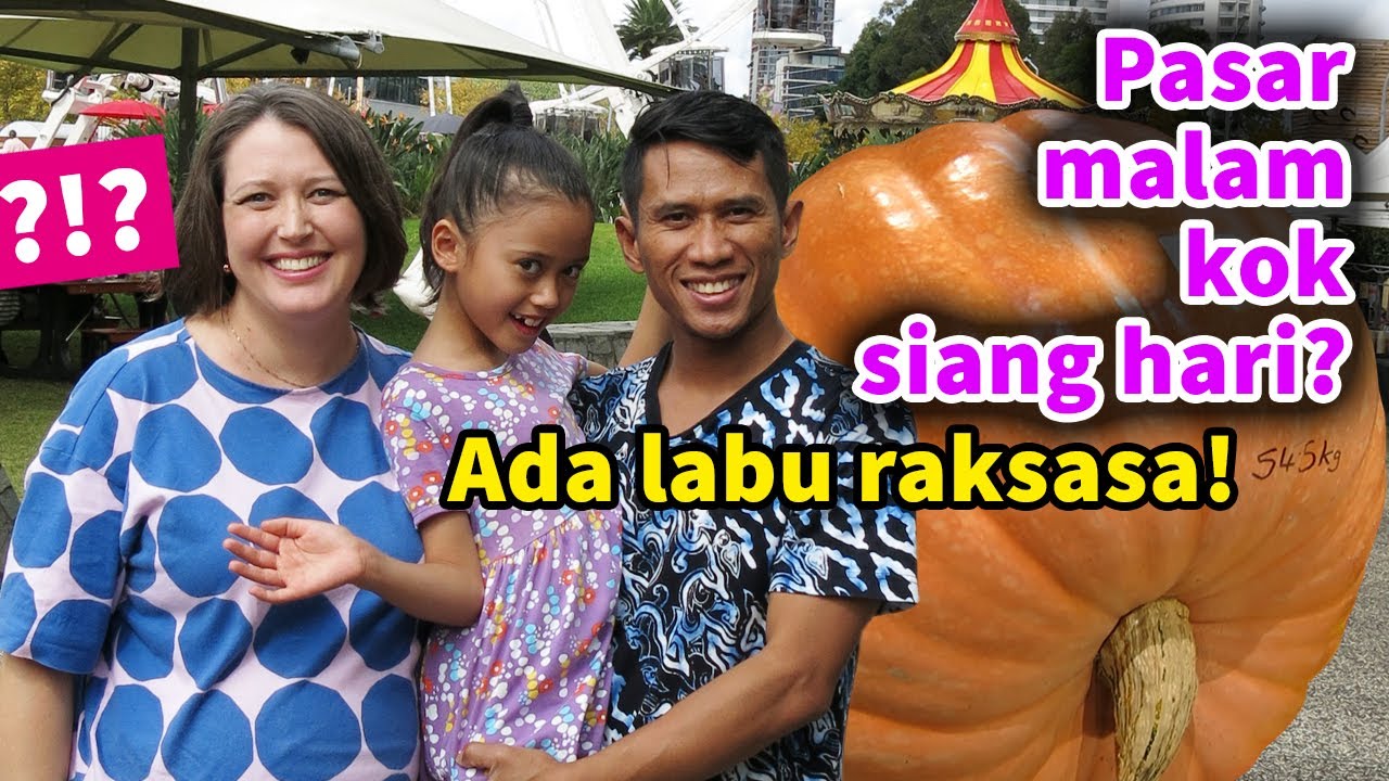 Suasana Pasar Malam Ala Australia | Jalan-jalan Bersama Istri Bule dan Anak Sydney Royal Easter Show