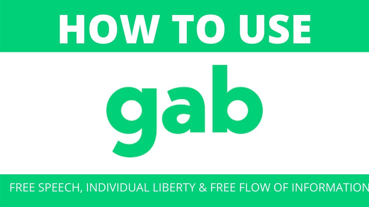 How To To Use Gab Social Media Platform 2020 Tutorial