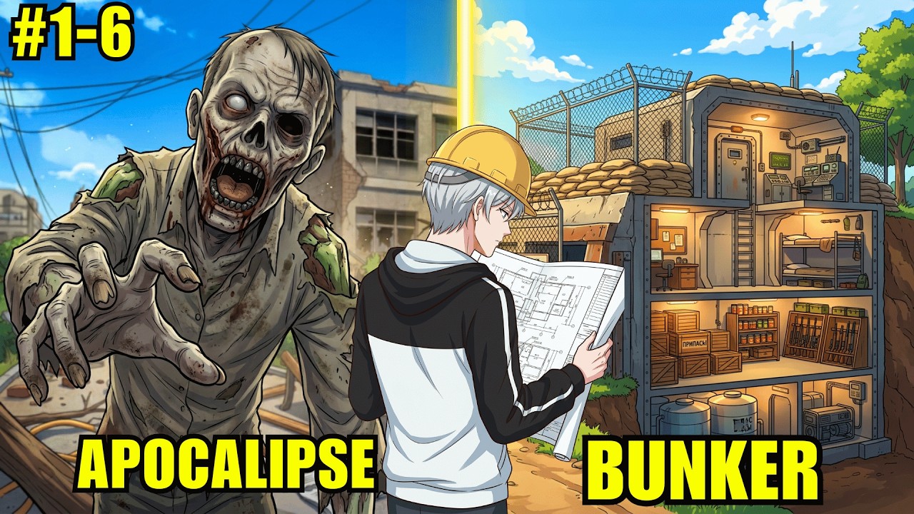 Ele Voltou ao Início do Apocalipse Zumbi e Ativou um SISTEMA DE LOOT! | Resumo Manhwa