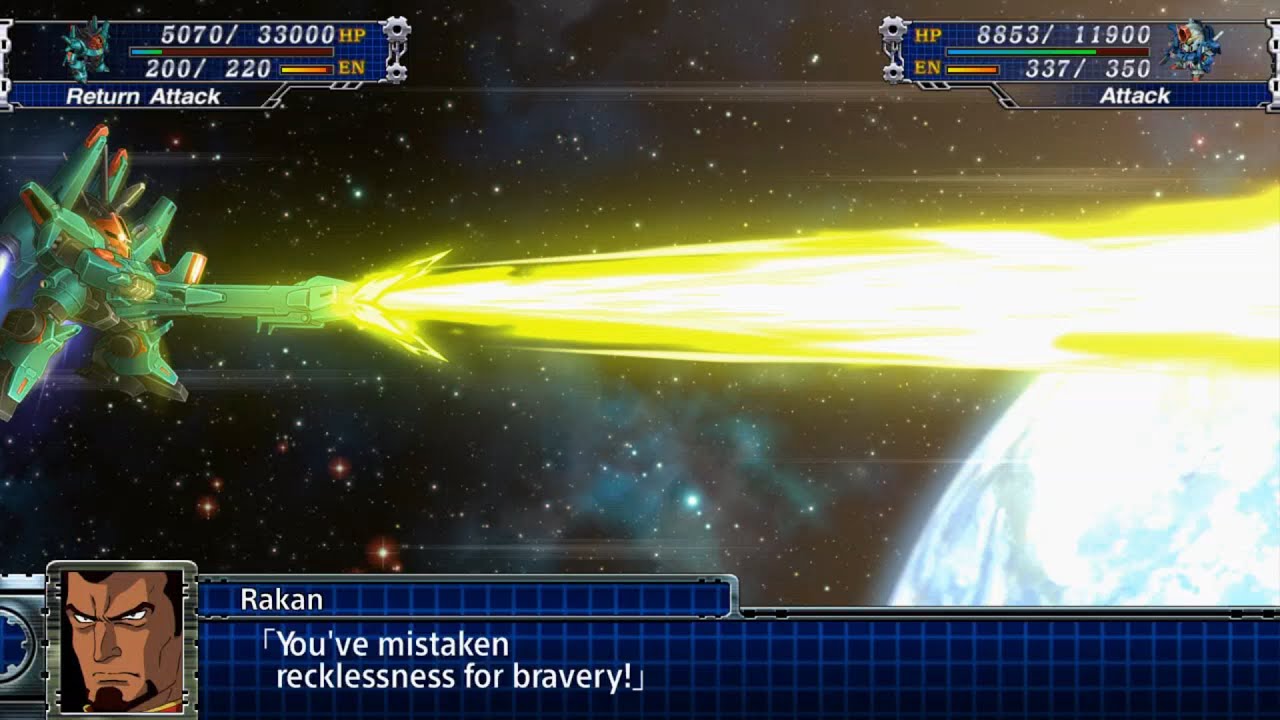 Super Robot Wars T ~AMX-014 Döven Wolf All Attacks~