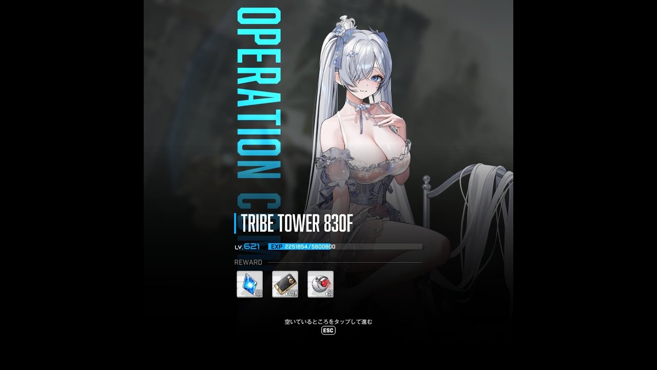 NIKKE TRIBE TOWER 830F CLEAR