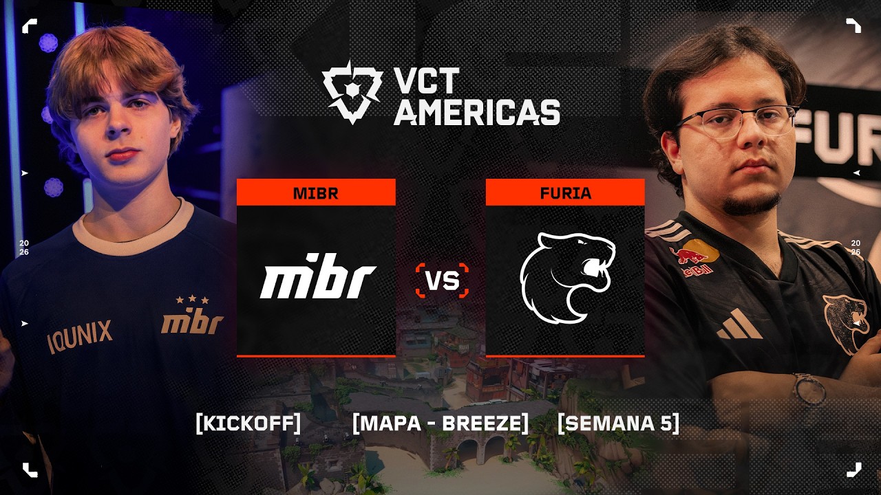 MIBR vs FUR — VCT Americas Kickoff — Llave Superior Gran Final — Mapa 4