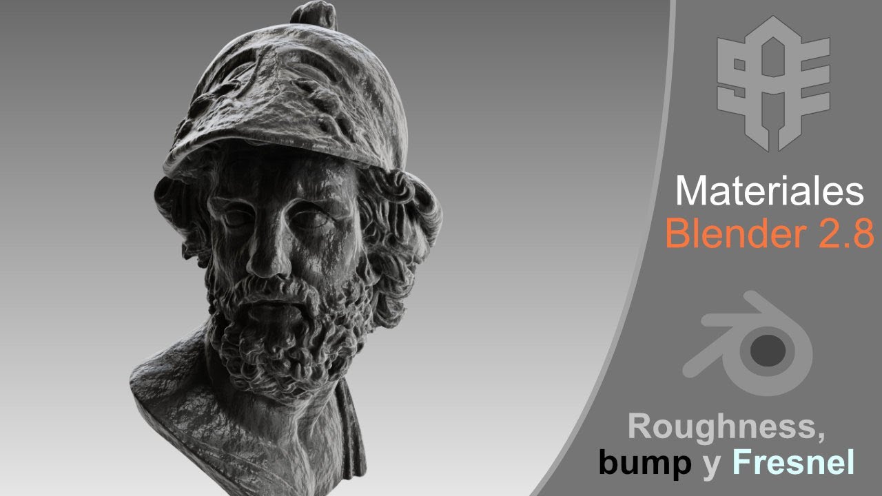 Blender 2.8 - Materiales realistas Ep.2 - Roughness, Bump y Fresnel.