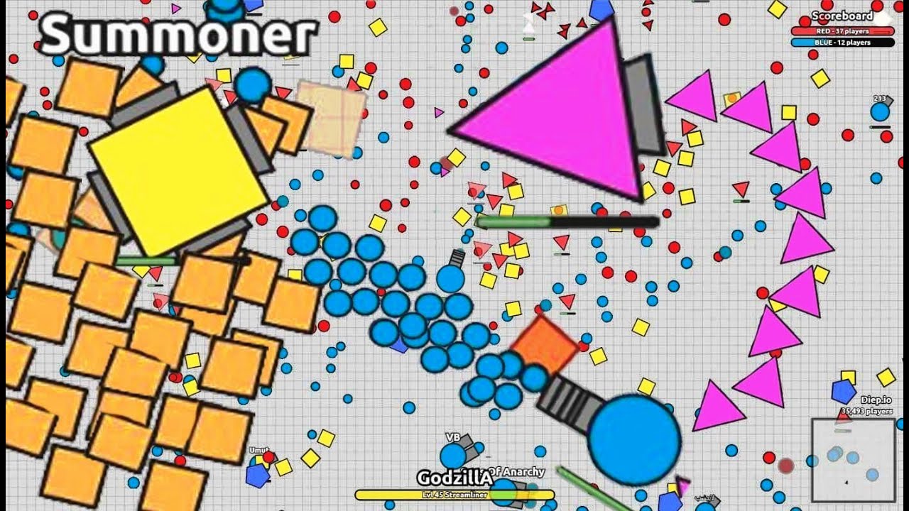 DIEP.IO NEW SECRET TANK !! Pink Mini Mothership + Summoner !! NEW UPDATE !!