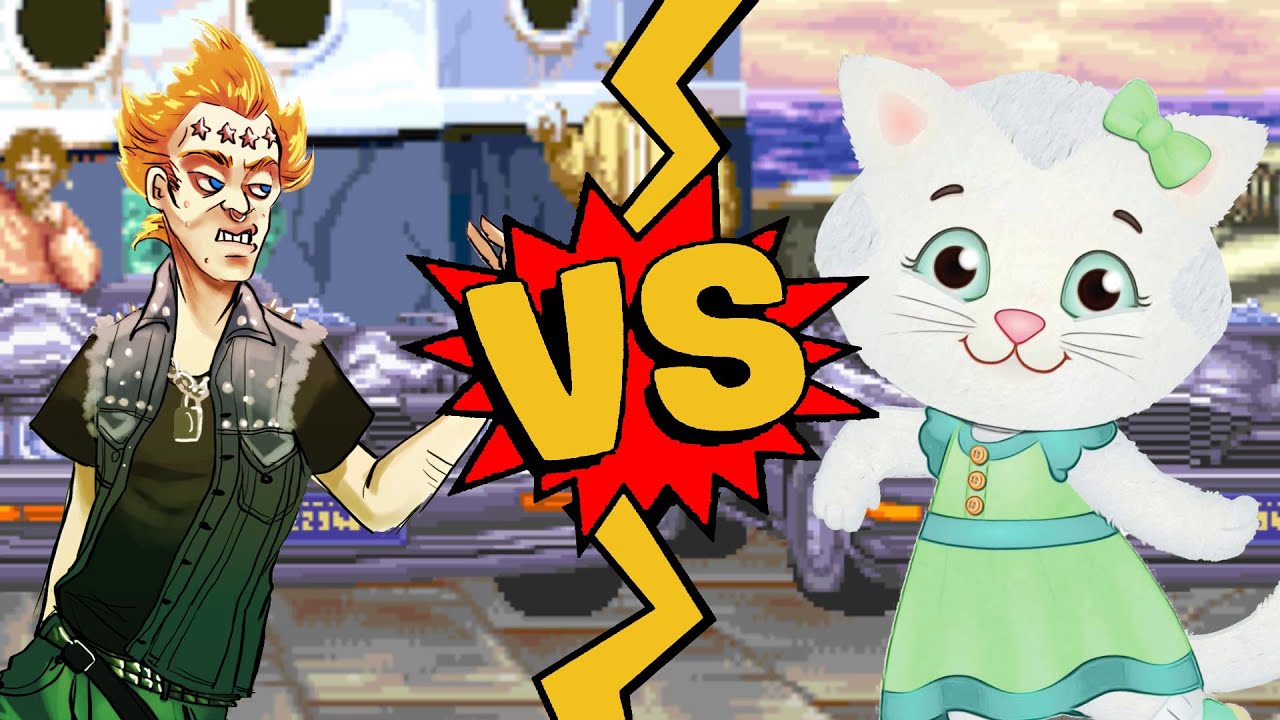 M.U.G.E.N. | Vyvyan Basterd vs Katerina Kittycat | The Young Ones vs Daniel tiger's neighborhood