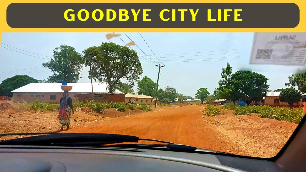 From City to Country in 11 Minutes, Tamale - Driving in Ghana 🇬🇭