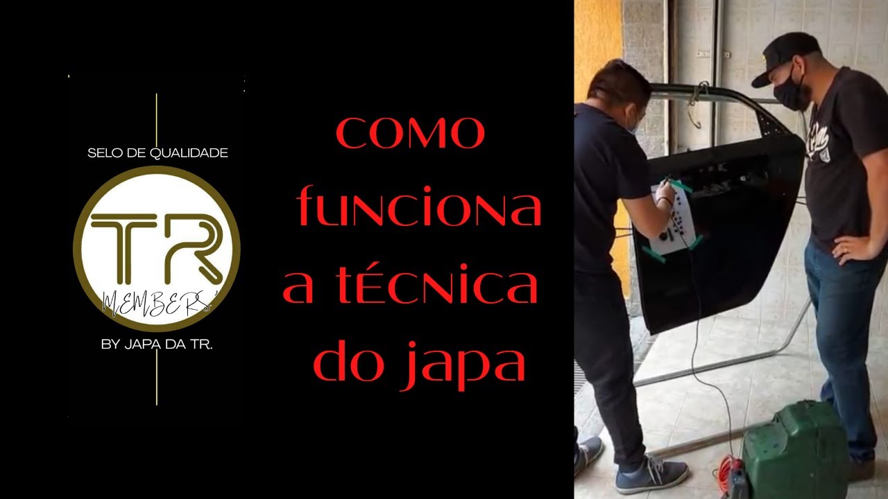 Como funciona a técnica do japa da tr!!