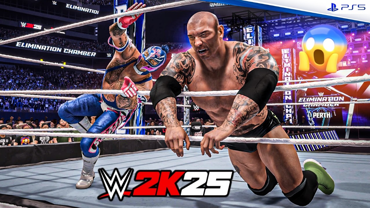 WWE 2K25 - Rey Mysterio VS Batista | PS5