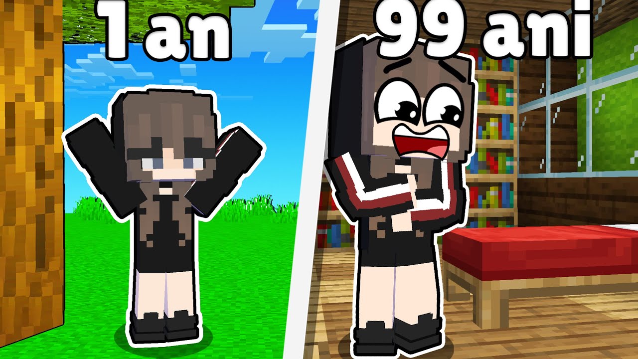 Viata Mea In Minecraft De La 0 La 100 de Ani