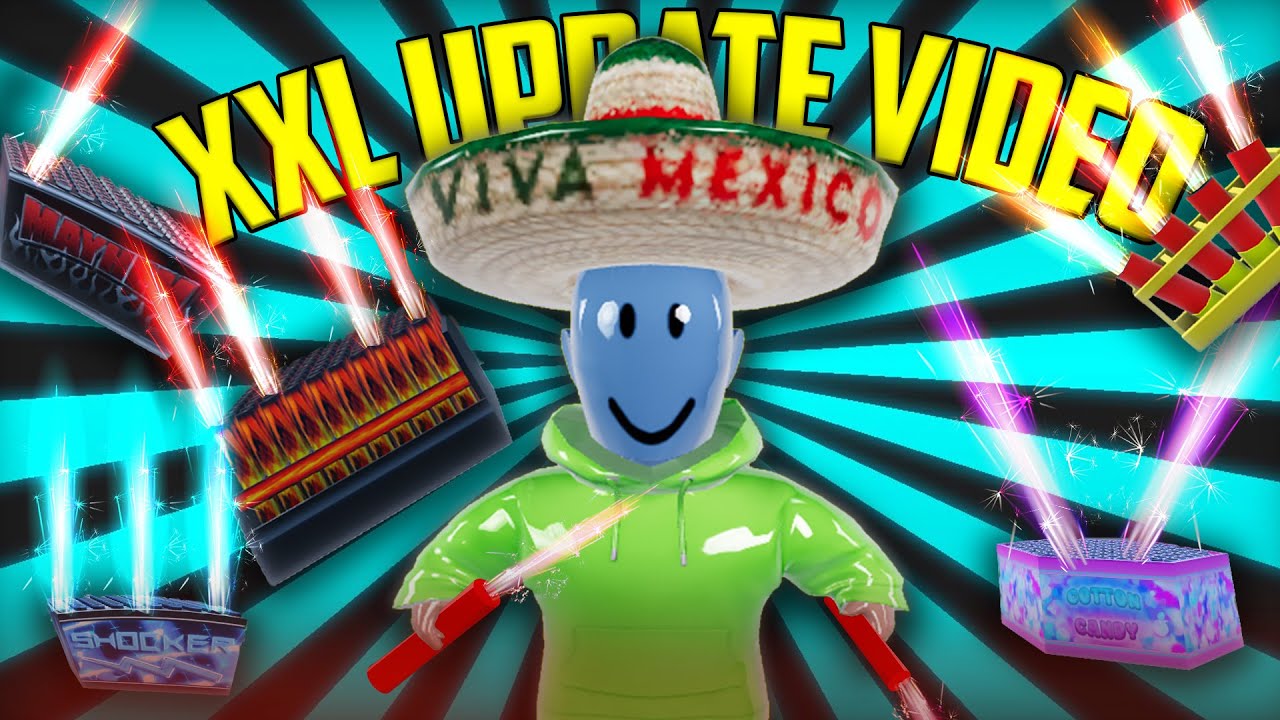 My XXL UPDATE video! (CRAZY UPDATE) in Firework Playground