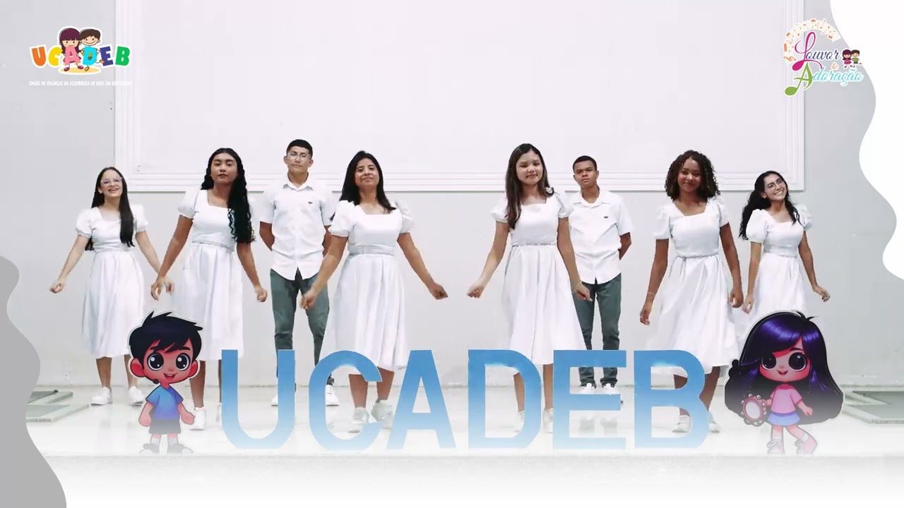COREOGRAFIA - JOSUÉ, CORAJOSO EM DEUS (BABY ASAPH) | UCADEB