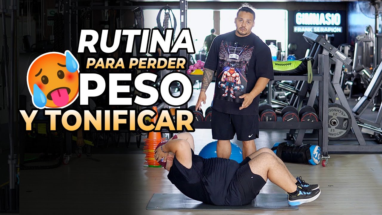 &iexcl;Rutina para perder peso y tonificar! 😉🔥