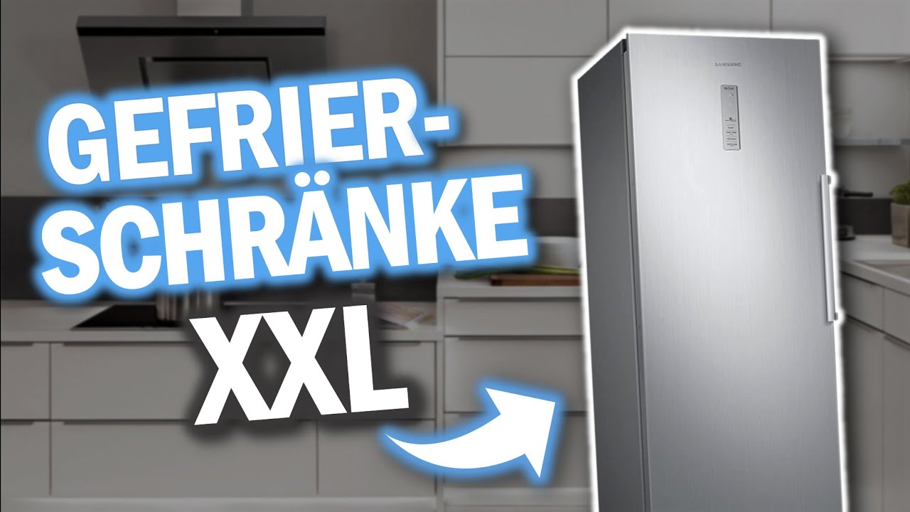 Beste XXL GEFRIERSCHR&Auml;NKE 2026 | Top 3 XXL Stand Gefrierschr&auml;nke Vergleich