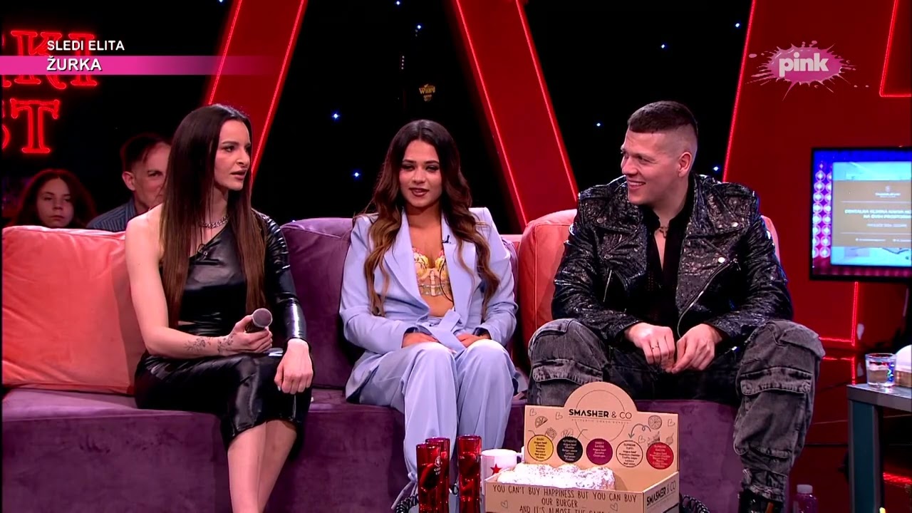 Tatiana imitira Marka Bulata i Žizelu (Ami G Show S16)