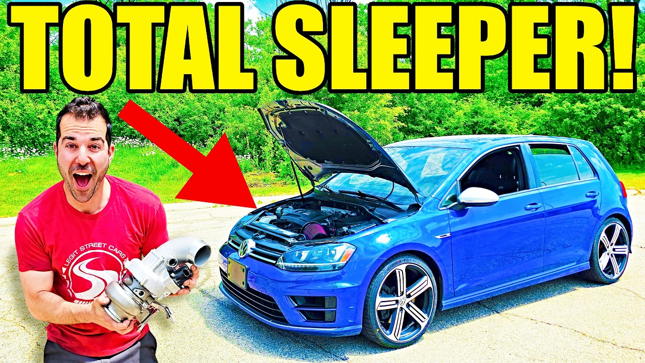I Turned My Golf R Into An ABSOLUTE MONSTER With A Bigger Turbo & INSANE Exhaust! SOUNDS SO GOOD!