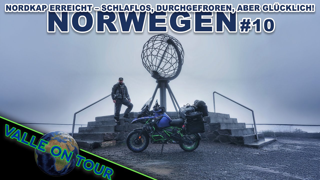 Folge 10 |  Nordkap erreicht – Schlaflos, durchgefroren, aber glücklich!