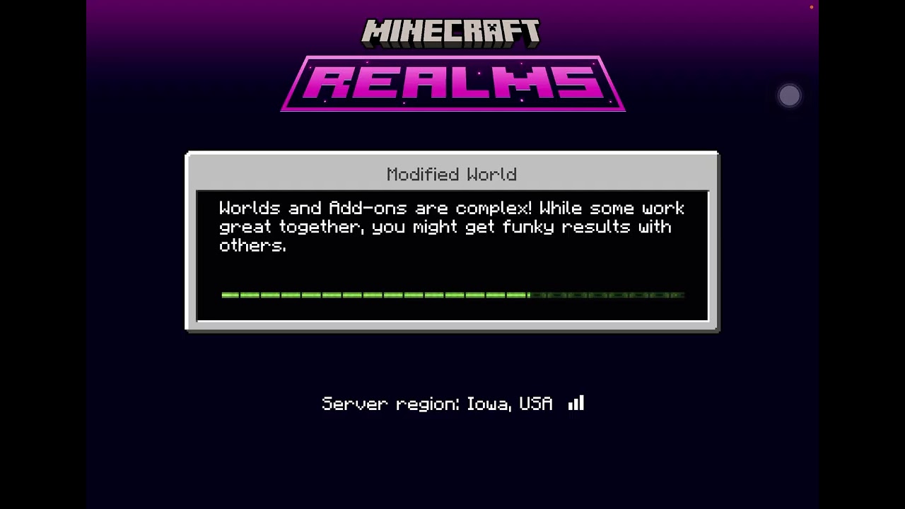 My realm server