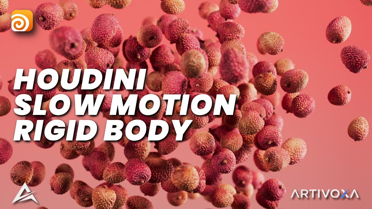 Houdini Tutorial | SLOW MOTION RIGID BODY SIMULATION