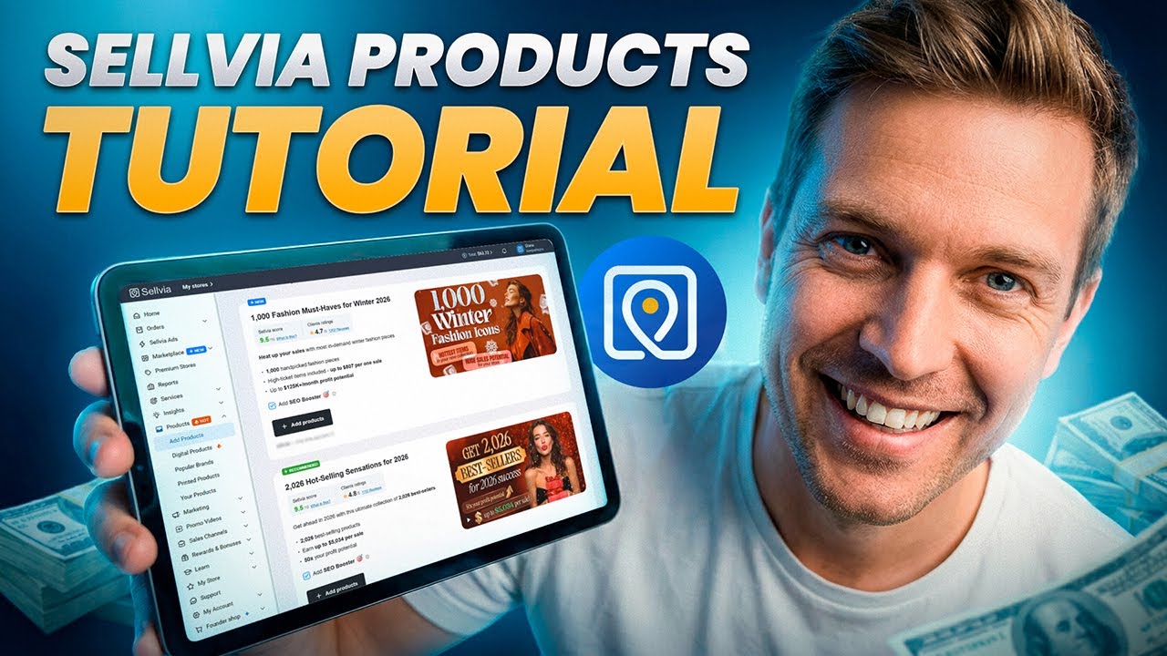 ✅ SELLVIA REVIEW 2025: Manage Sellvia Products (Dashboard Guide)